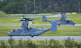 Mỹ triển khai thêm 12 máy bay Osprey tại Nhật Bản